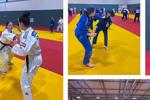 Yeniyetmə cüdoçular beynəlxalq təlim-məşq toplanışında - FOTO