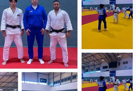 Yeniyetmə cüdoçular beynəlxalq təlim-məşq toplanışında - FOTO