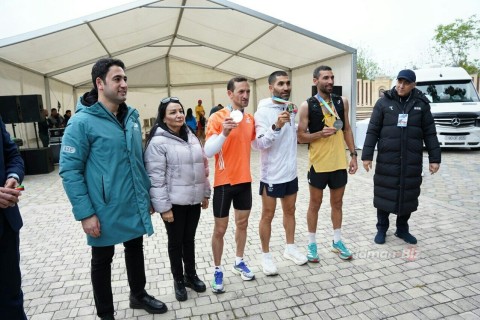 Qəbələ - Xankəndi ultramarafonu: ilk mərhələyə yekun vurulub - FOTO - VİDEO