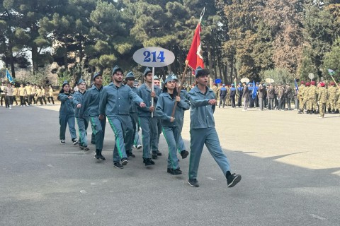 "Şahin" hərbi-idman oyununun rayon birinciliklərinə start verilib - FOTO