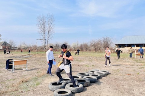 "Şahin" hərbi-idman oyununun rayon birinciliklərinə start verilib - FOTO