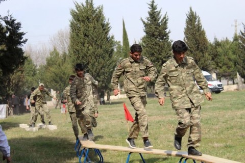 "Şahin" hərbi-idman oyununun rayon birinciliklərinə start verilib - FOTO
