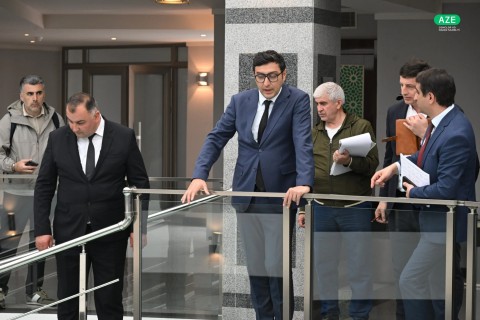 Youth and Sports Minister Farid Gayibov Inspects Ongoing Construction Projects for III CIS Games - PHOTO
