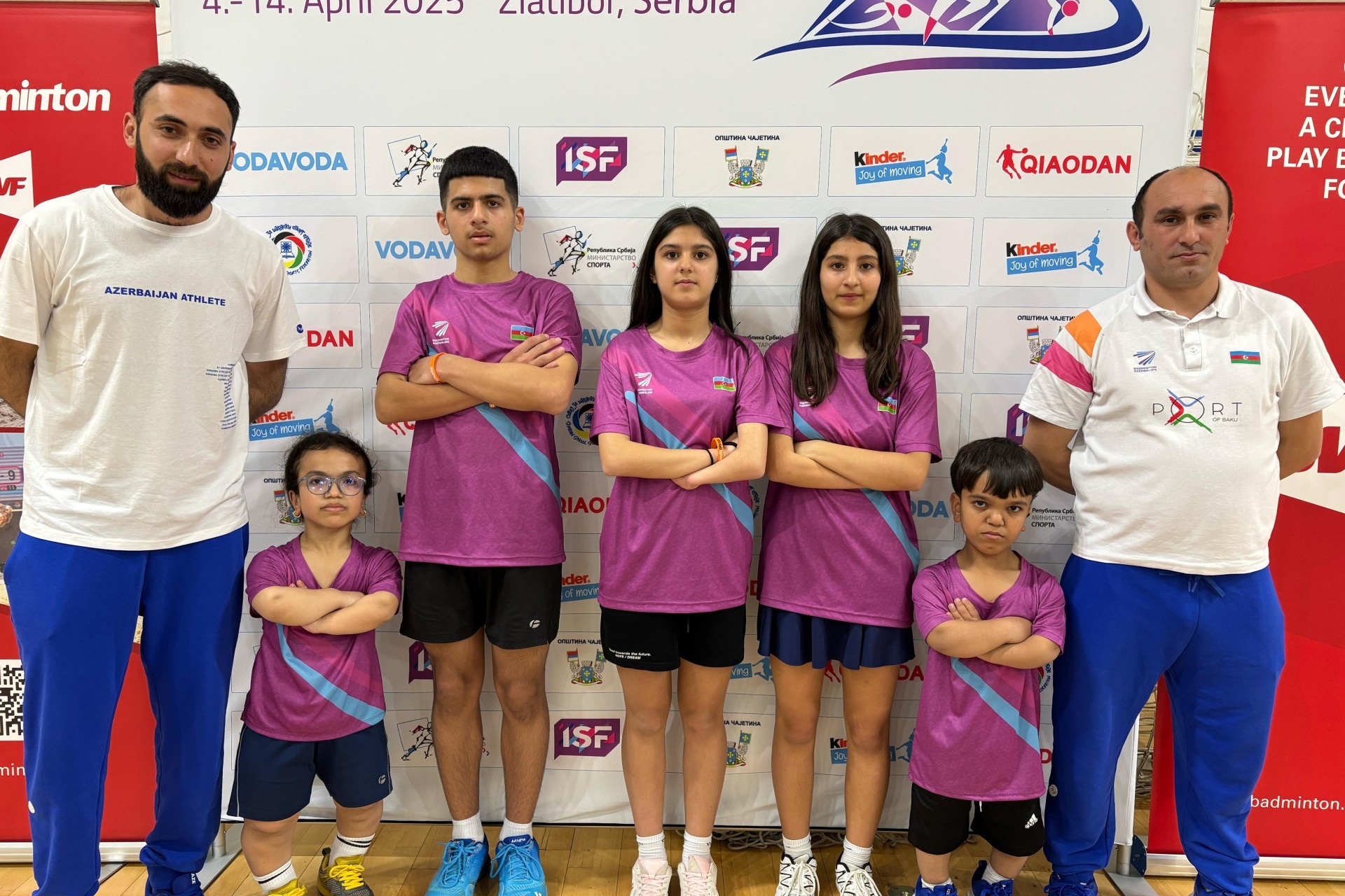Gimnaziada: Parabadmintonçularımız fəxri kürsüdə - FOTO