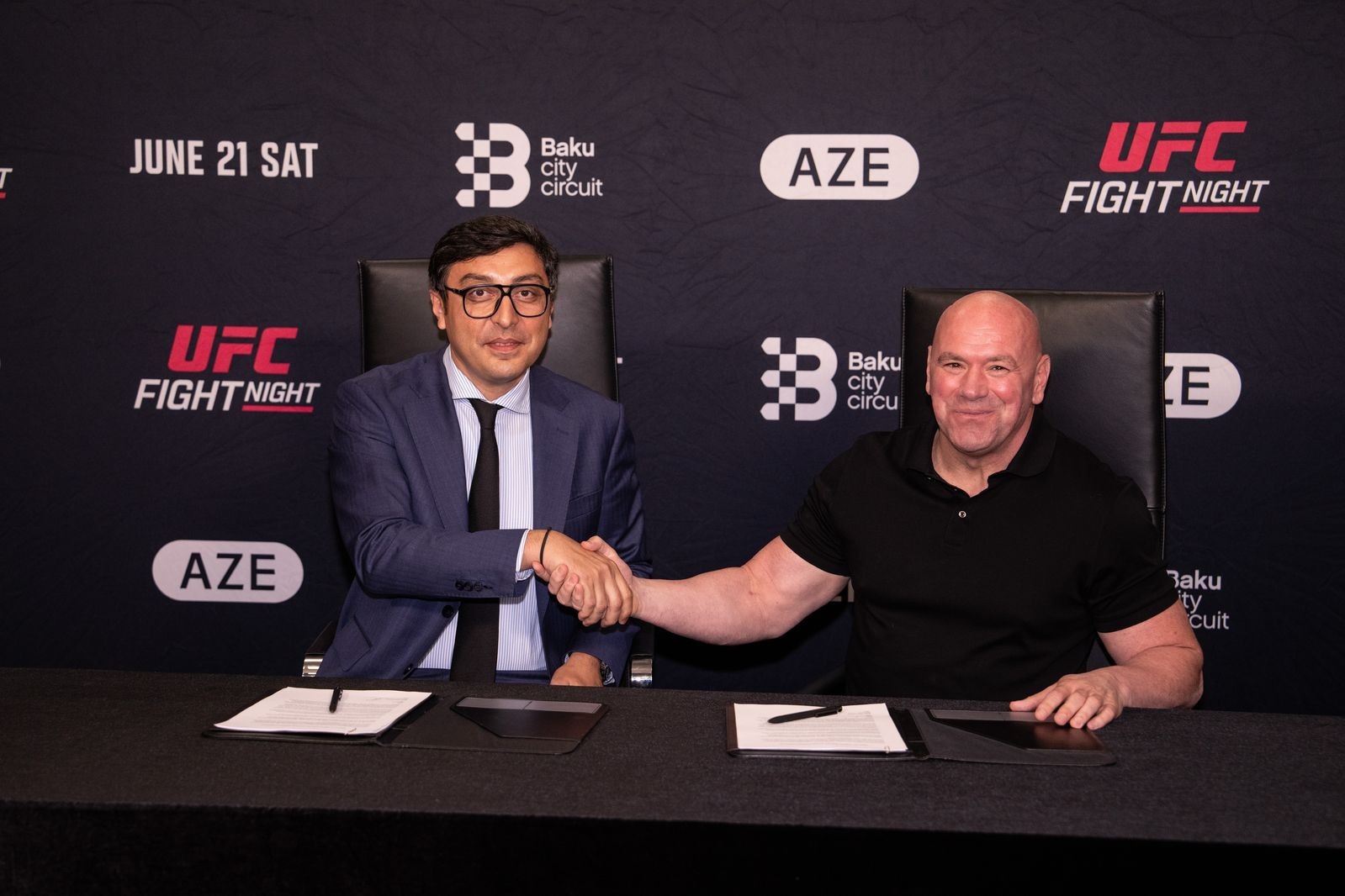 Фарид Гаибов и глава UFC Дана Уайт подписали соглашение о сотрудничестве – ФОТО