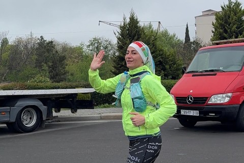 Определились победители третьего этапа ультрамарафона Габала-Ханкенди - ФОТО