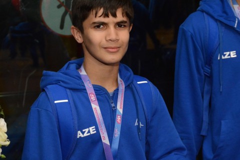 Gimnaziadada 85 medal qazanan Azərbaycan idmançıları Vətənə qayıdıblar - FOTO