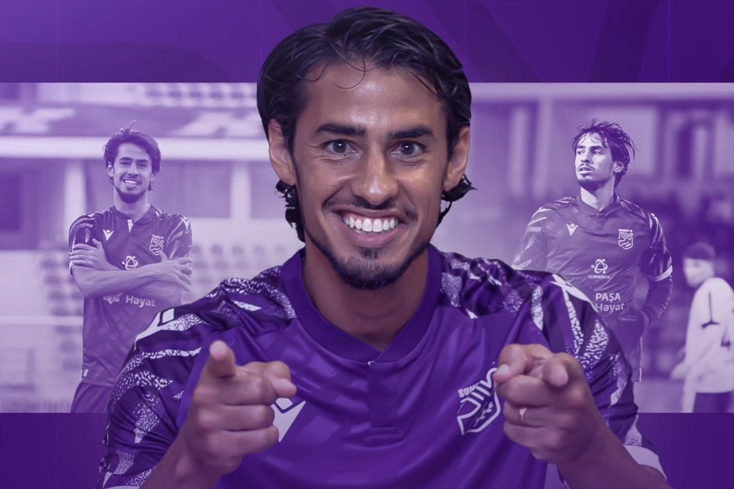 İsrailli futbolçu daha 2 il "Sumqayıt"da