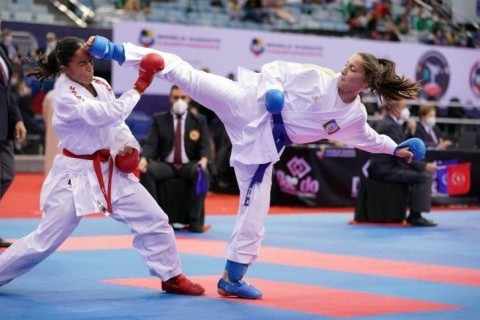 Zaretska and team head to Cairo for Karate1-Premier League