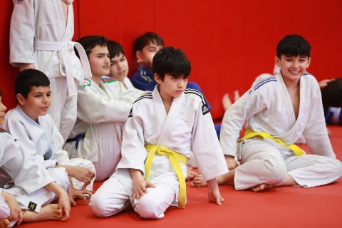 60 judokas take belt rank exams - PHOTO