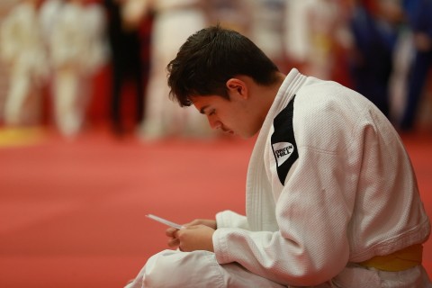 60 judokas take belt rank exams - PHOTO