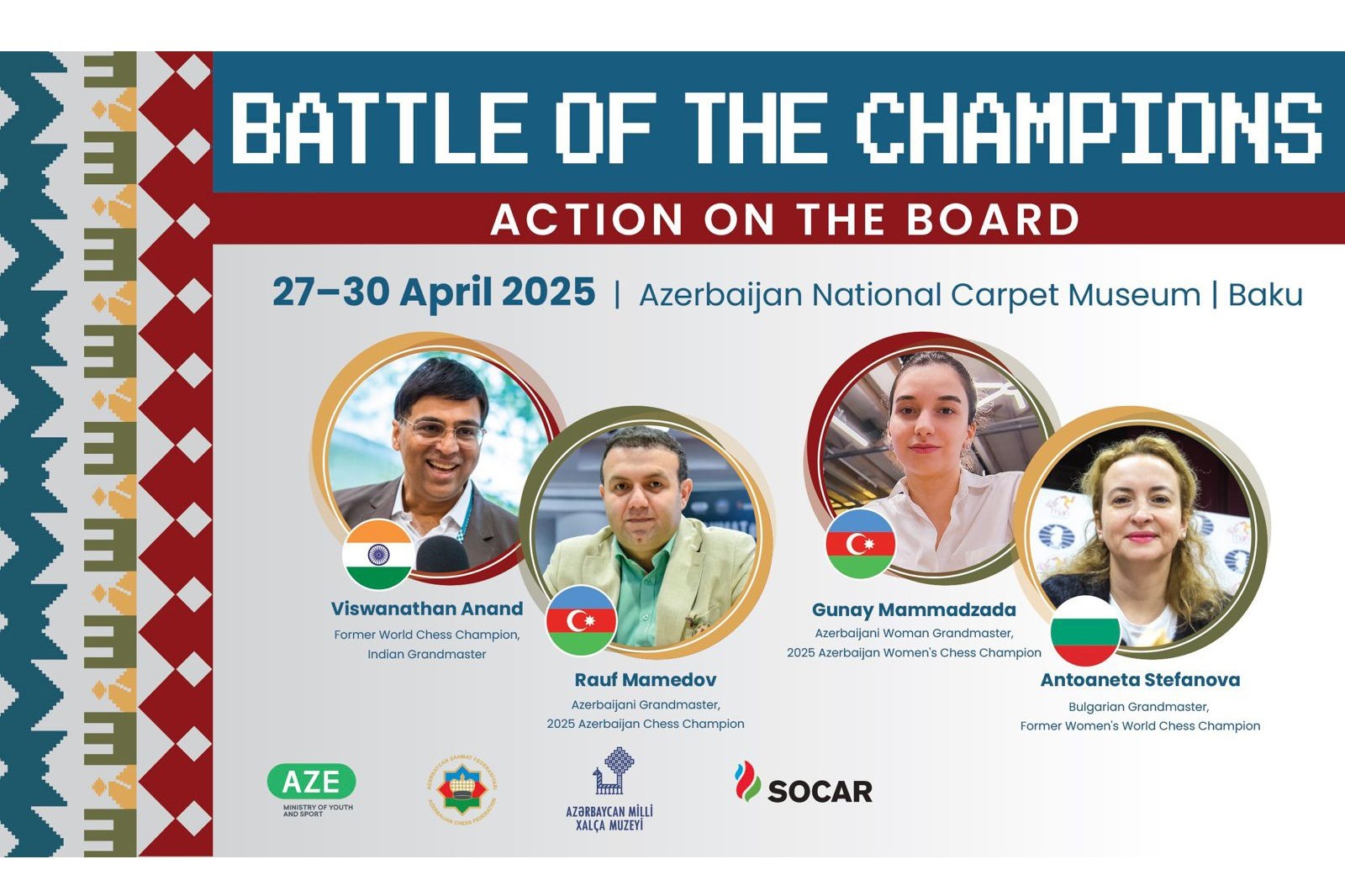 Battle of the Champions: Rauf Mammadov vs. Viswanathan Anand