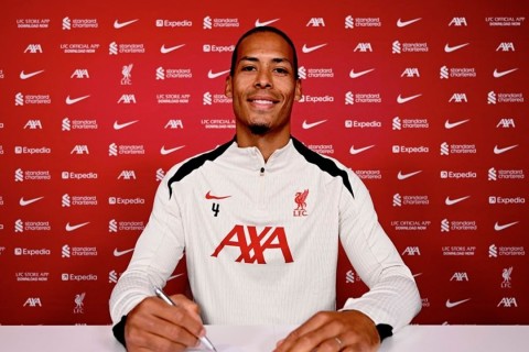 WATCH: Van Dijk commits to Liverpool until 2027 with new contract extension