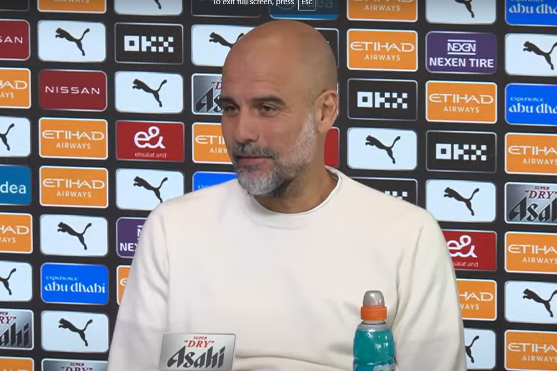 WATCH: Guardiola sweats over key absences ahead of crucial Everton clash
