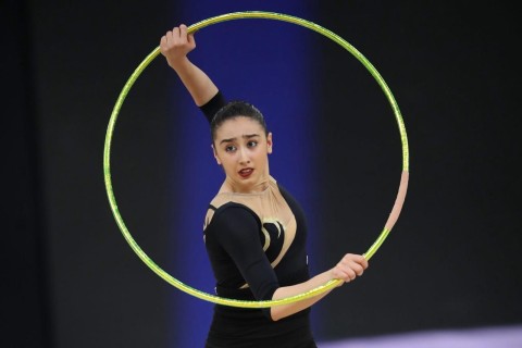 Harnasko takes lead at Rhythmic Gymnastics World Cup in Baku – UPDATED