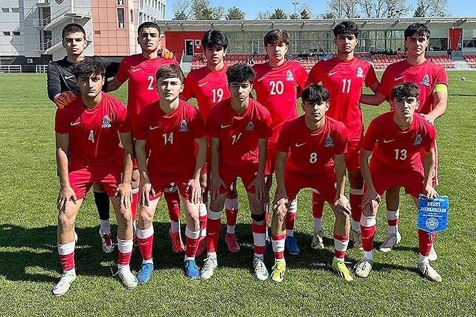 Azerbaijan national team lost to Estonia