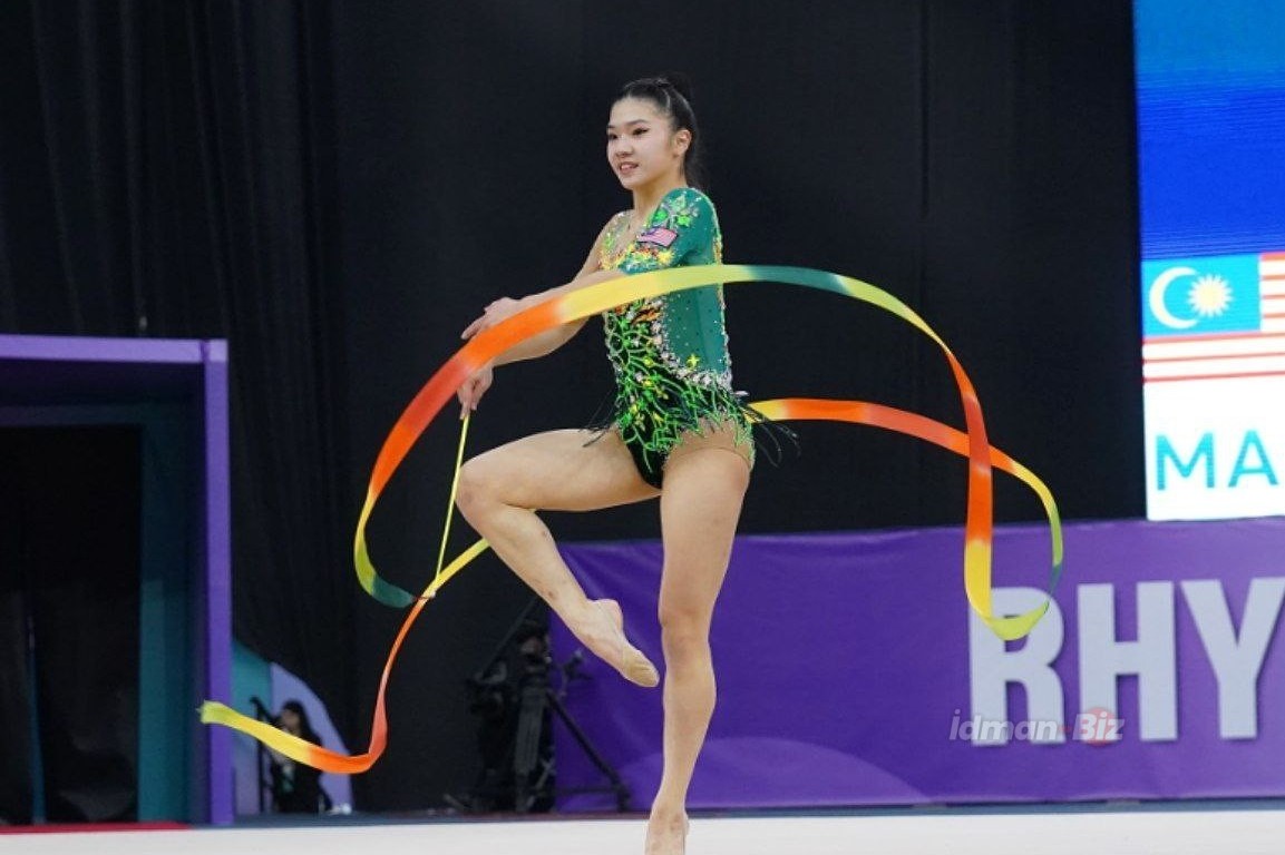 First medals to be awarded today at the Rhythmic Gymnastics World Cup in Baku - PHOTO