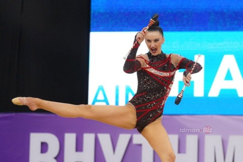 First medals to be awarded today at the Rhythmic Gymnastics World Cup in Baku - PHOTO