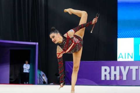 First medals to be awarded today at the Rhythmic Gymnastics World Cup in Baku - PHOTO