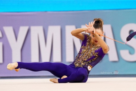 First medals to be awarded today at the Rhythmic Gymnastics World Cup in Baku - PHOTO