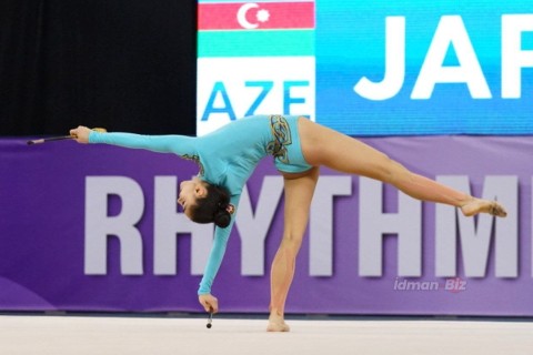 First medals to be awarded today at the Rhythmic Gymnastics World Cup in Baku - PHOTO