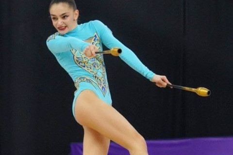 First medals to be awarded today at the Rhythmic Gymnastics World Cup in Baku - PHOTO