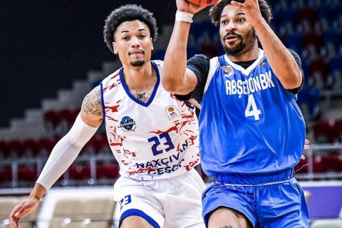 Pley-off: “Naxçıvan” “Abşeron”a qalib gəlib - YENİLƏNİB - FOTO