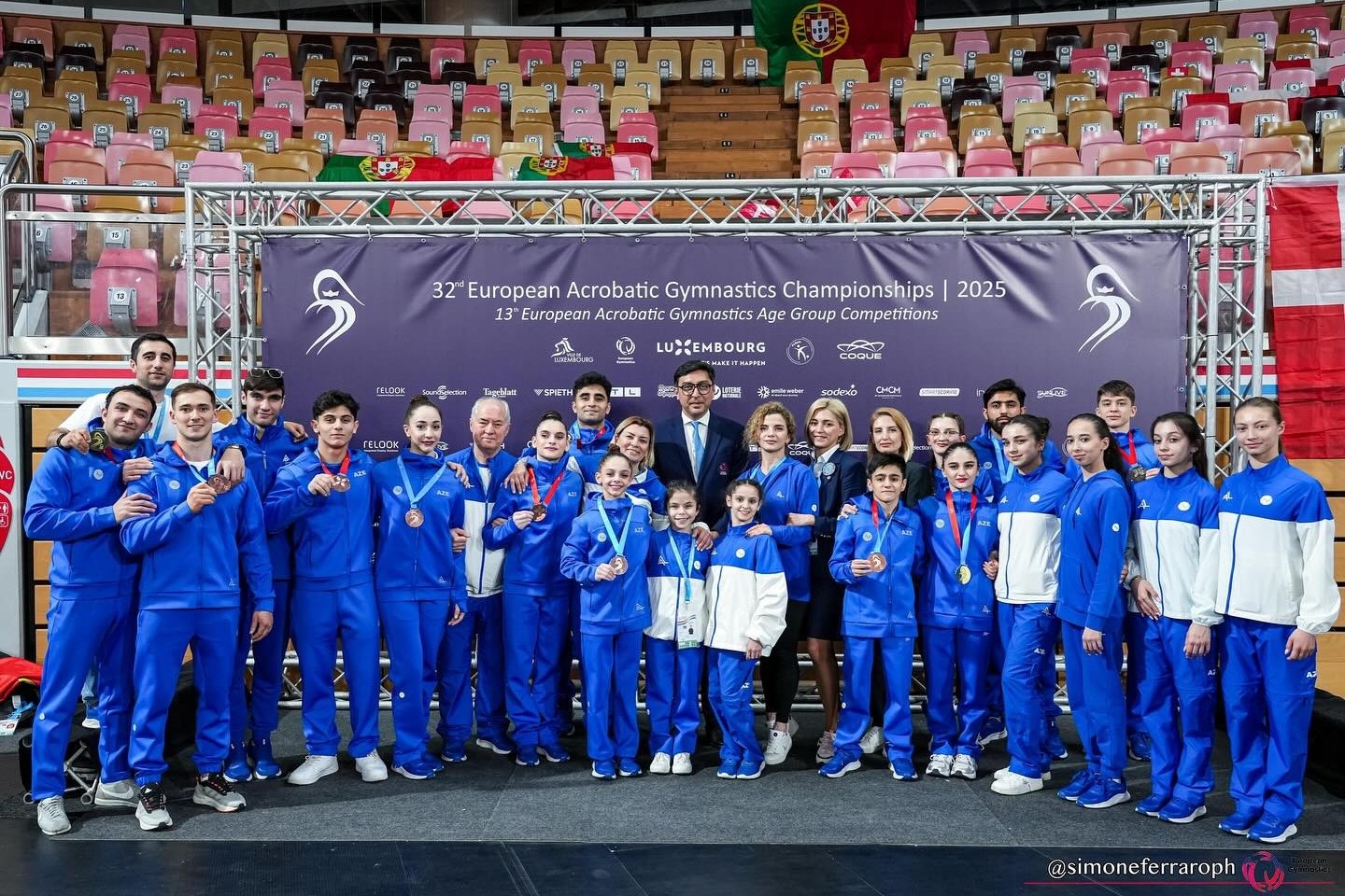 Azerbaijani European Champion receives special award in Luxembourg - PHOTO
