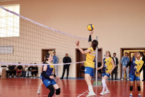 Şahin Bağırov Tovuz Regional Voleybol Klubunda - FOTO