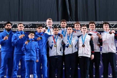 Azerbaijani European Champion receives special award in Luxembourg - PHOTO