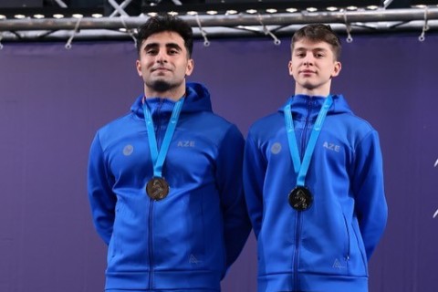 Azerbaijani European Champion receives special award in Luxembourg - PHOTO