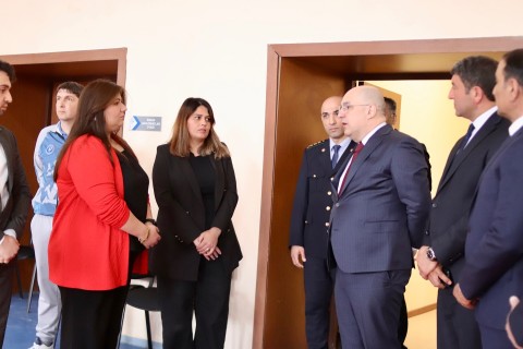 Şahin Bağırov Tovuz Regional Voleybol Klubunda - FOTO