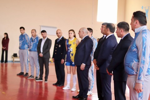 Şahin Bağırov Tovuz Regional Voleybol Klubunda - FOTO