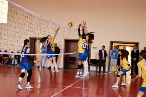 Şahin Bağırov Tovuz Regional Voleybol Klubunda - FOTO