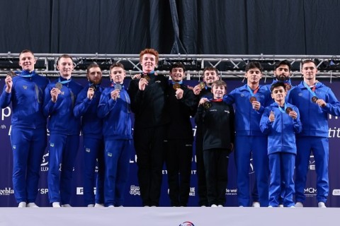 Azerbaijani European Champion receives special award in Luxembourg - PHOTO