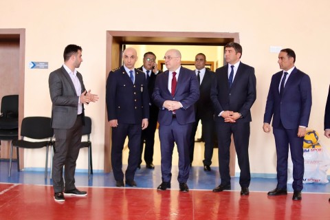 Şahin Bağırov Tovuz Regional Voleybol Klubunda - FOTO