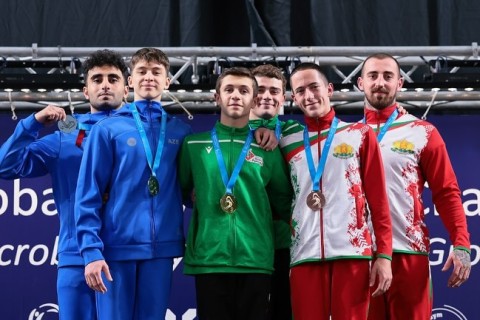 Azerbaijani European Champion receives special award in Luxembourg - PHOTO