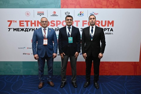 Elnur Mammadov represents Azerbaijan at International Ethnosport Forum – PHOTO