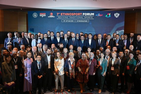 Elnur Mammadov represents Azerbaijan at International Ethnosport Forum – PHOTO