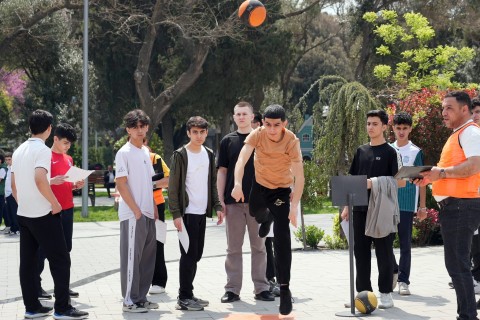 “Sağlam həyat” Nərimanov rayon parkında - FOTO
