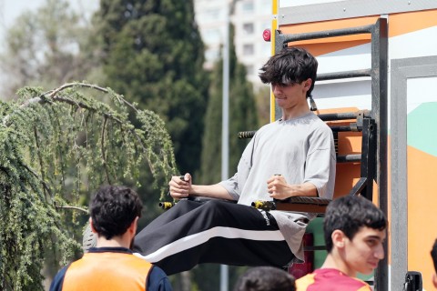 “Sağlam həyat” Nərimanov rayon parkında - FOTO