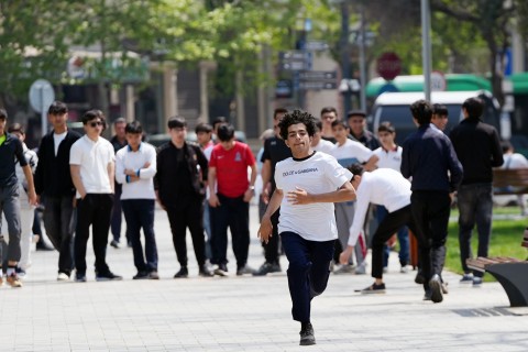 “Sağlam həyat” Nərimanov rayon parkında - FOTO