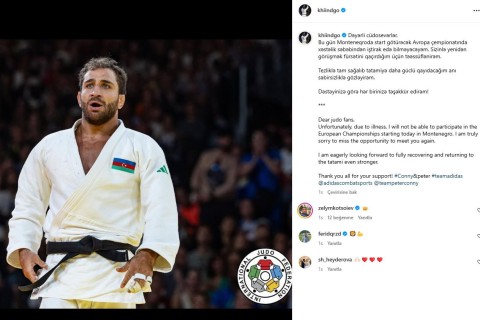 Hidayət Heydərov: “Daha güclü qayıdacağım anı səbirsizliklə gözləyirəm”