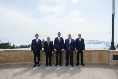 President of the European Volleyball Confederation visited the Alley of Honor - PHOTO