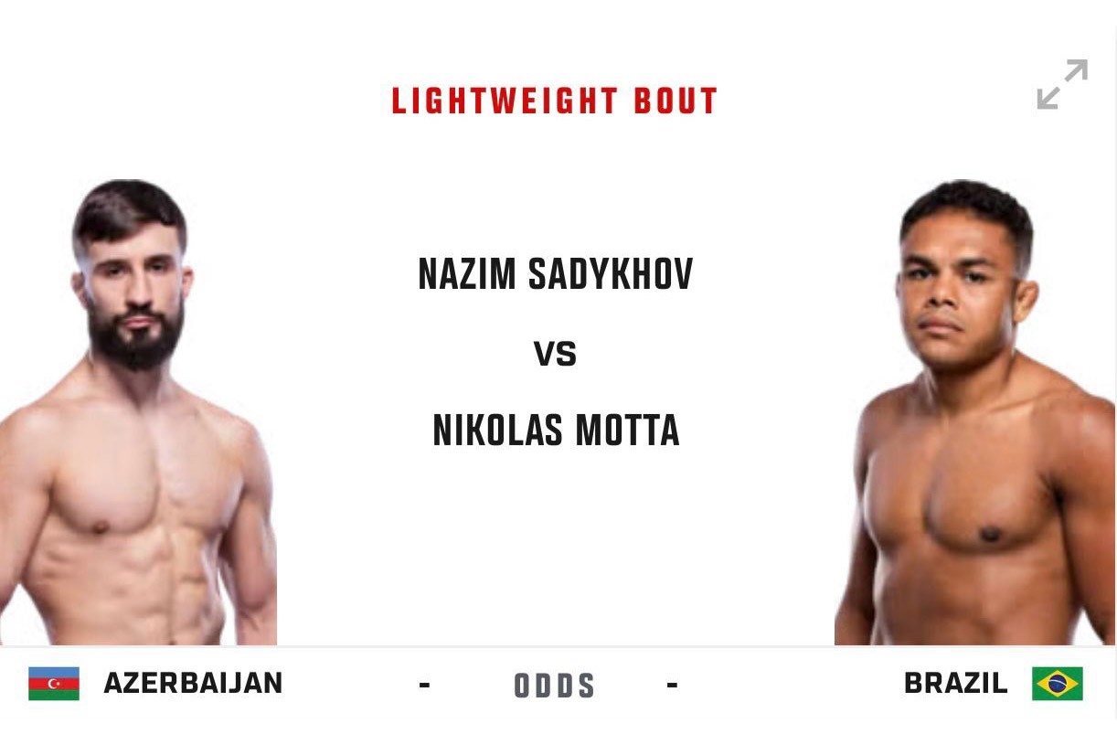 UFC Bakı turnirində səkkiz döyüş rəsmən təsdiqlənib