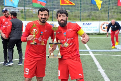 Сборная Азербайджана выиграла турнир в Черногории - ФОТО