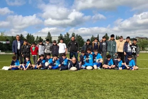 Azerbaijan national rugby teams held a test match - VIDEO