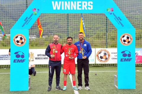 Сборная Азербайджана выиграла турнир в Черногории - ФОТО