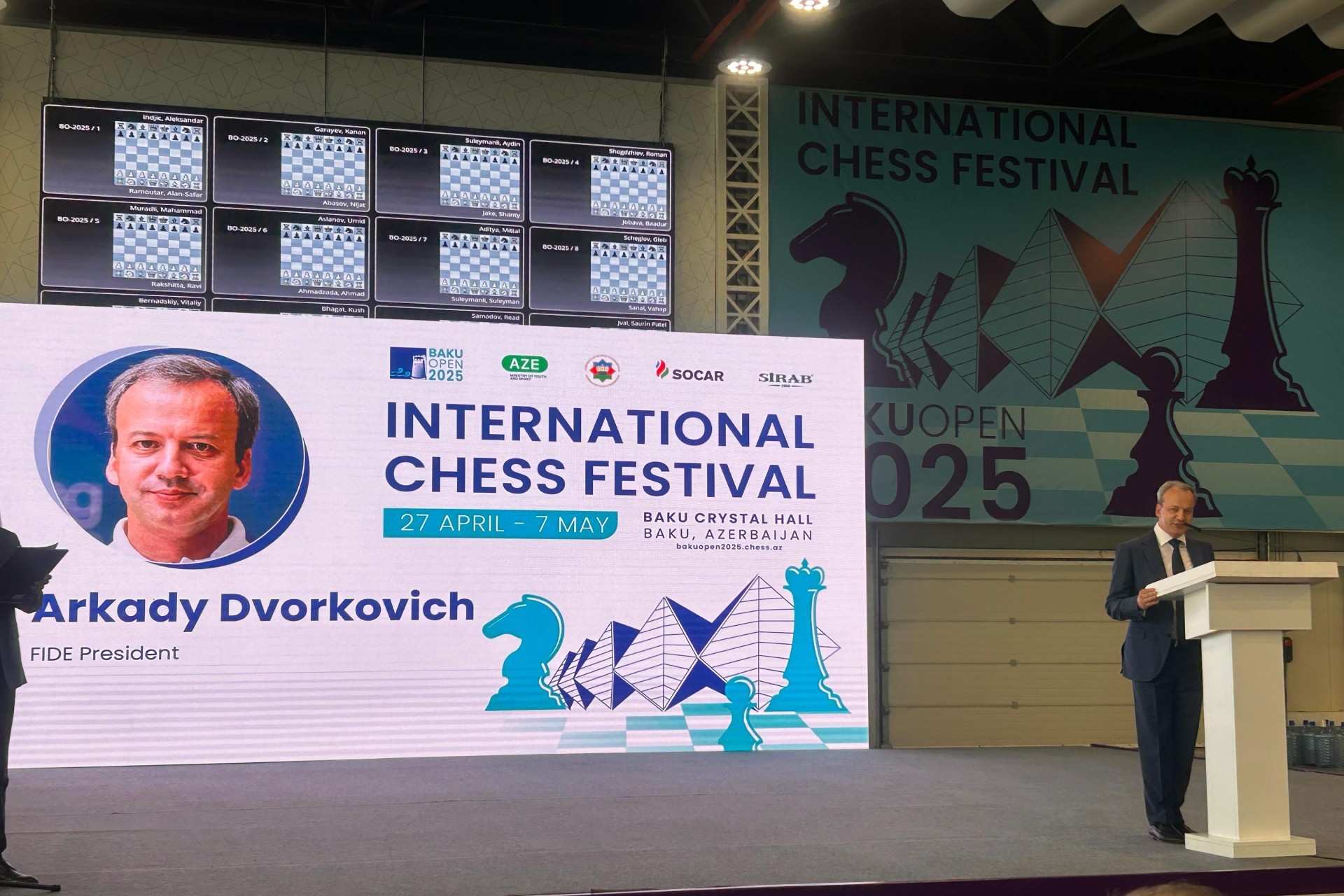 FİDE prezidenti: “Bu, Azərbaycanda şahmatın inkişafından xəbər verir”