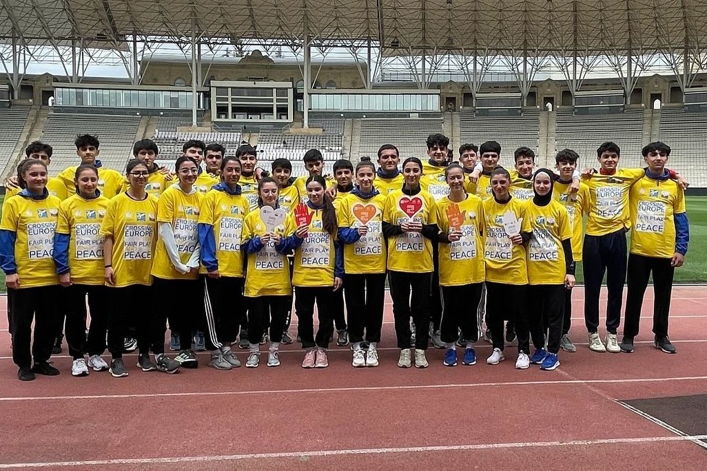 Azərbaycanlı idmançılar Bakıdan Brüsselə olan simvolik məsafəsini uğurla tamamlayıblar - FOTO